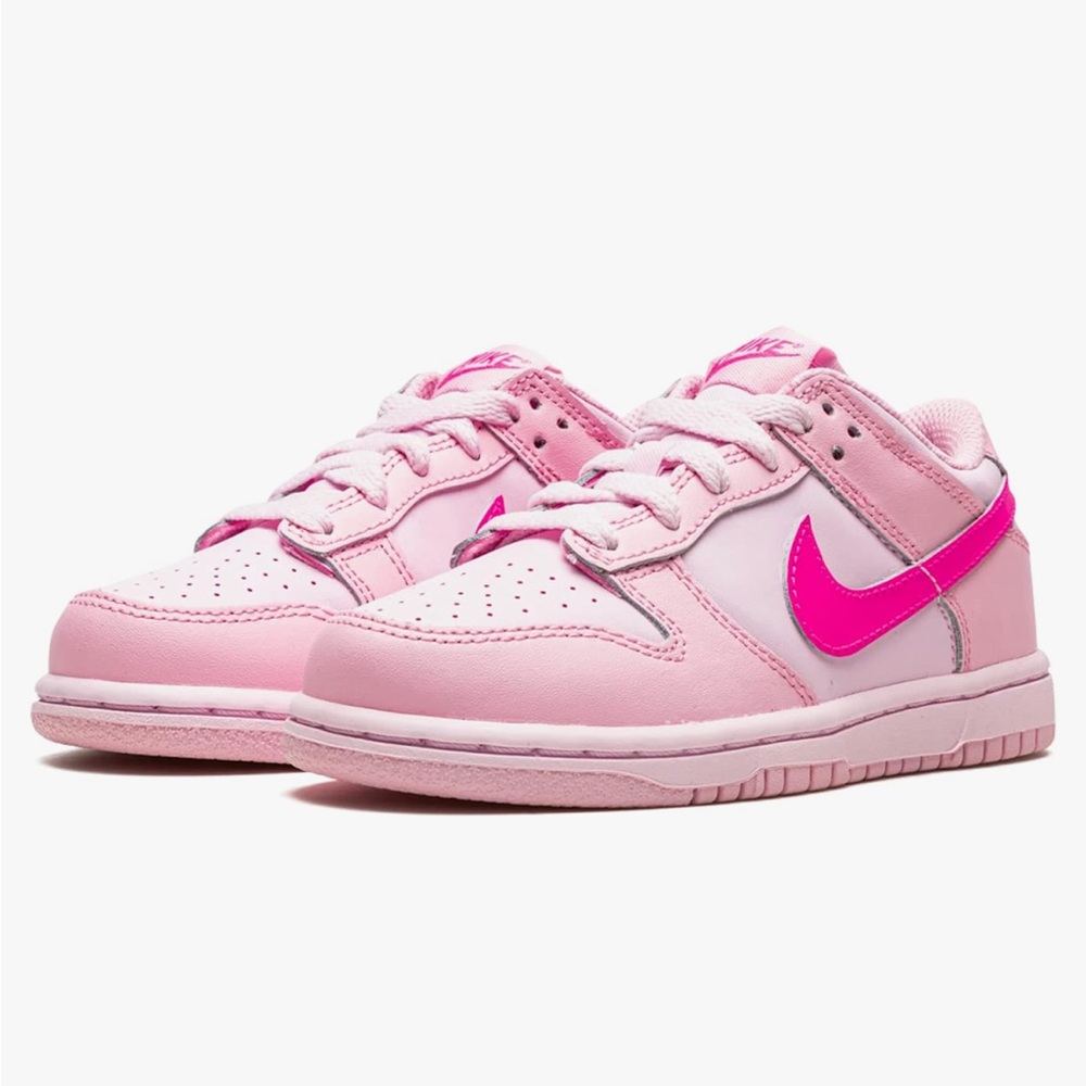 Pink Nike shoes
